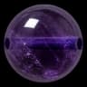 Amethyst Round · Deep Purple 6mm