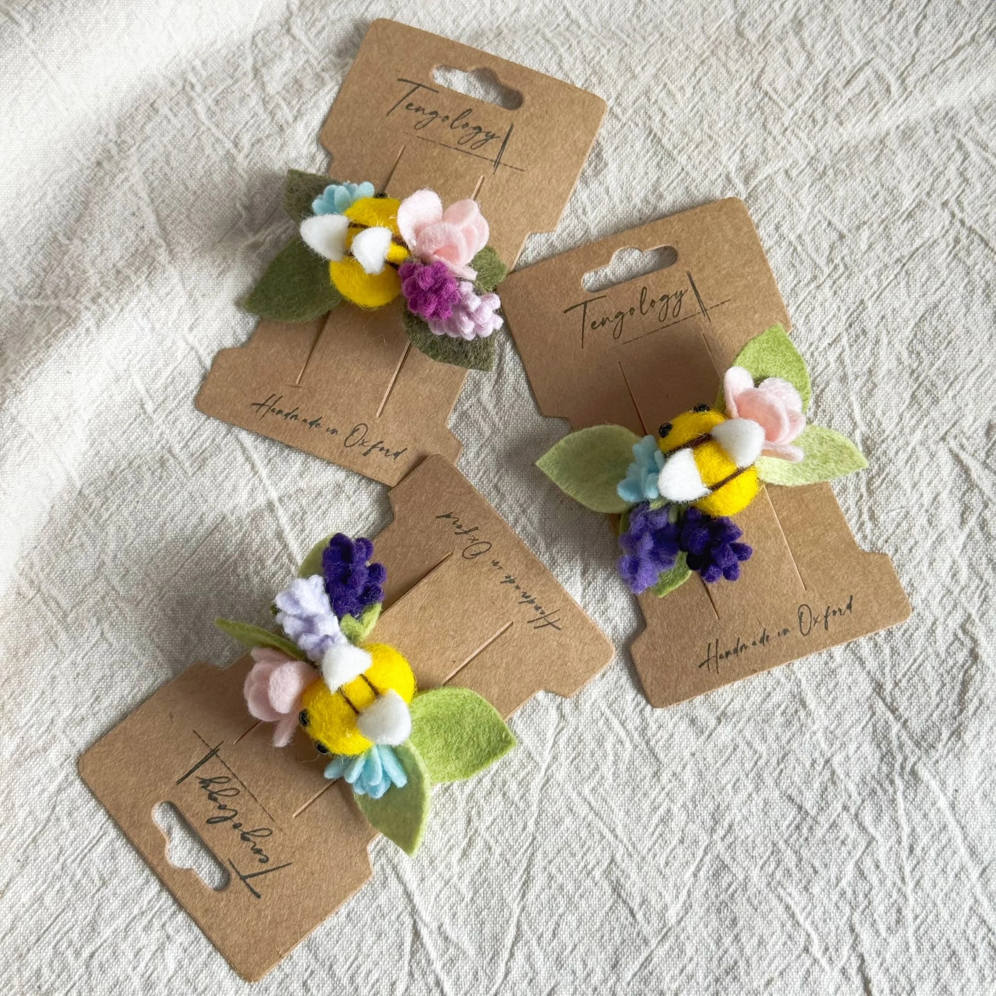 Bee Garden Hair Clip — product detail