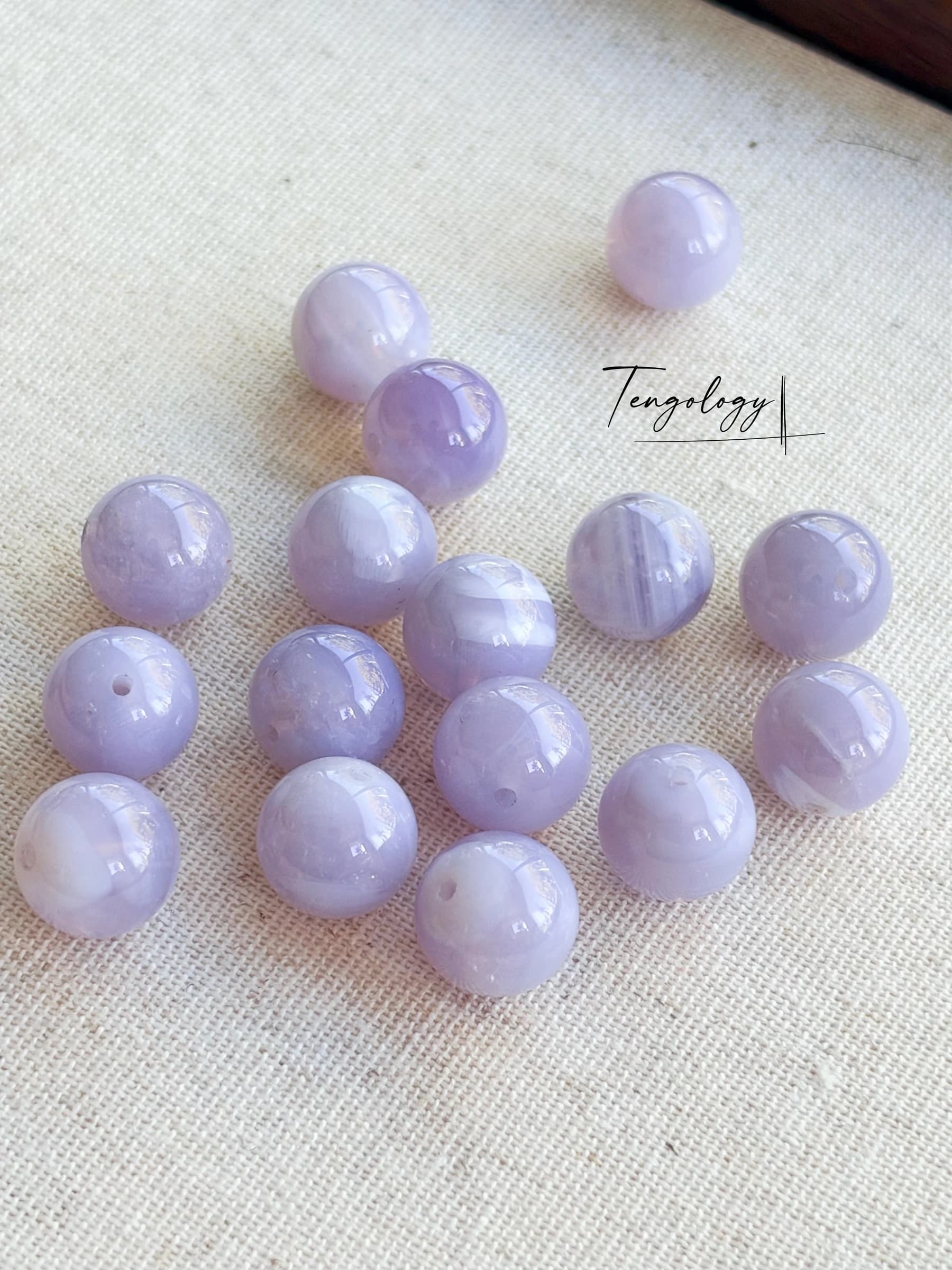 Planet — Lavender Quartz crystal charm