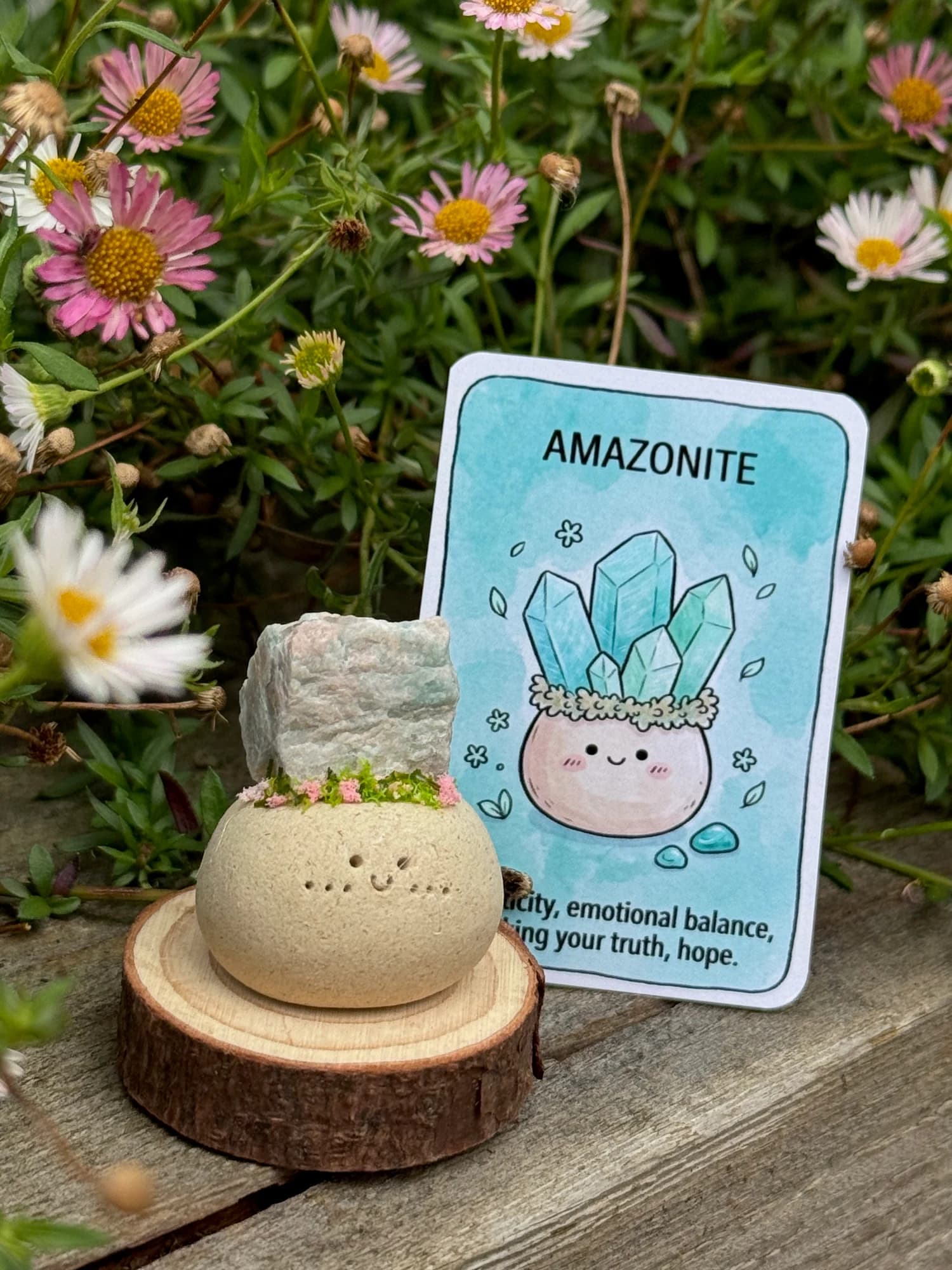 Mini Amazonite Crysprout