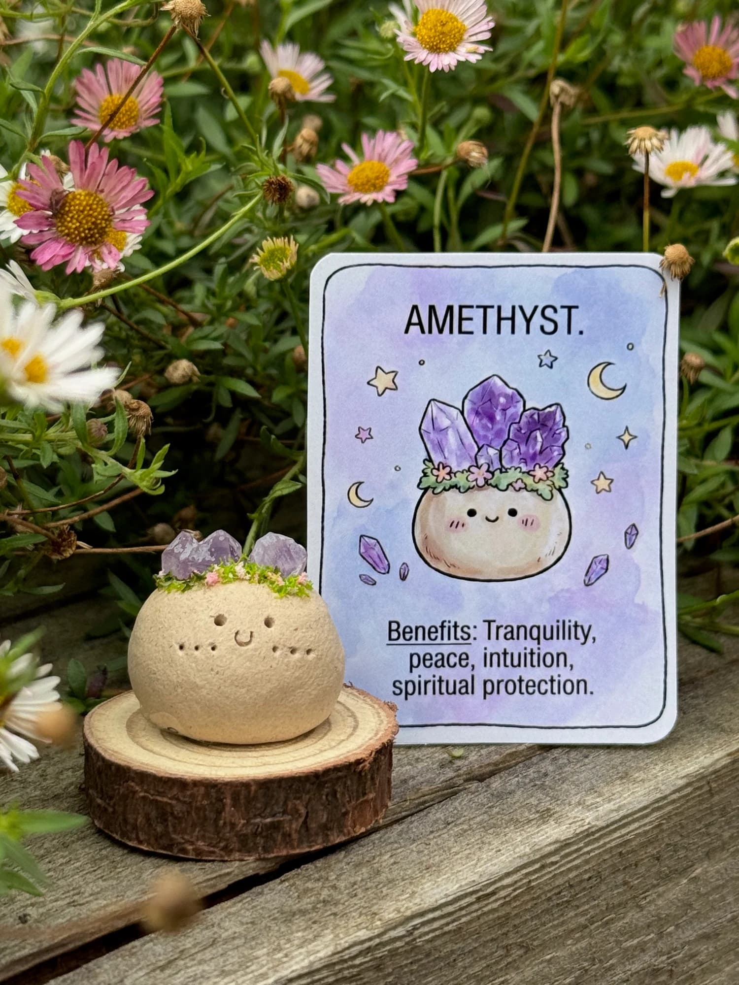 Mini Amethyst Crysprout — No. 2