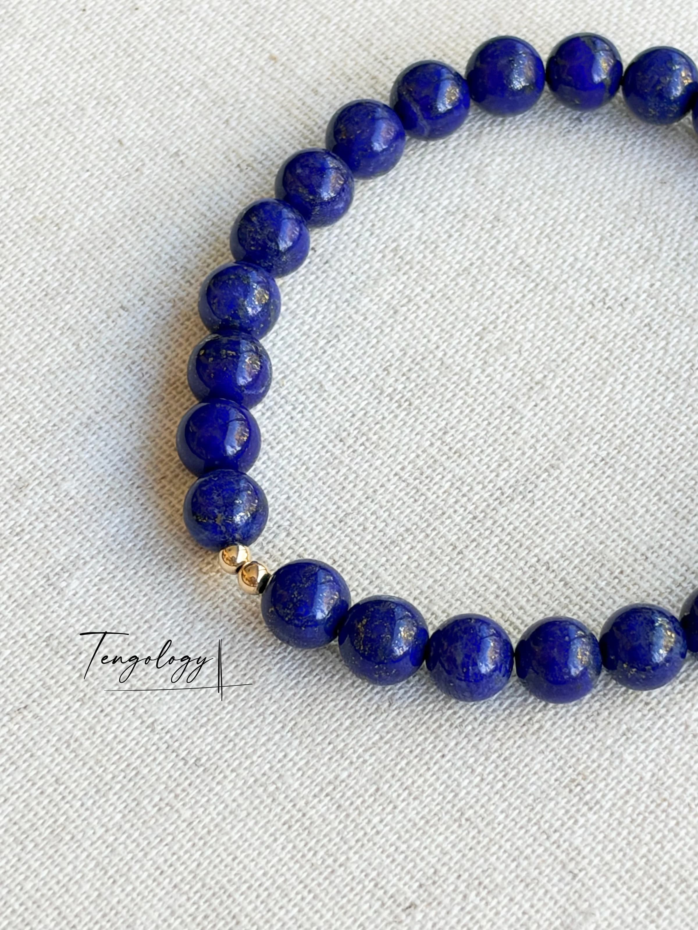 Orbit — Lapis Lazuli crystal bracelet