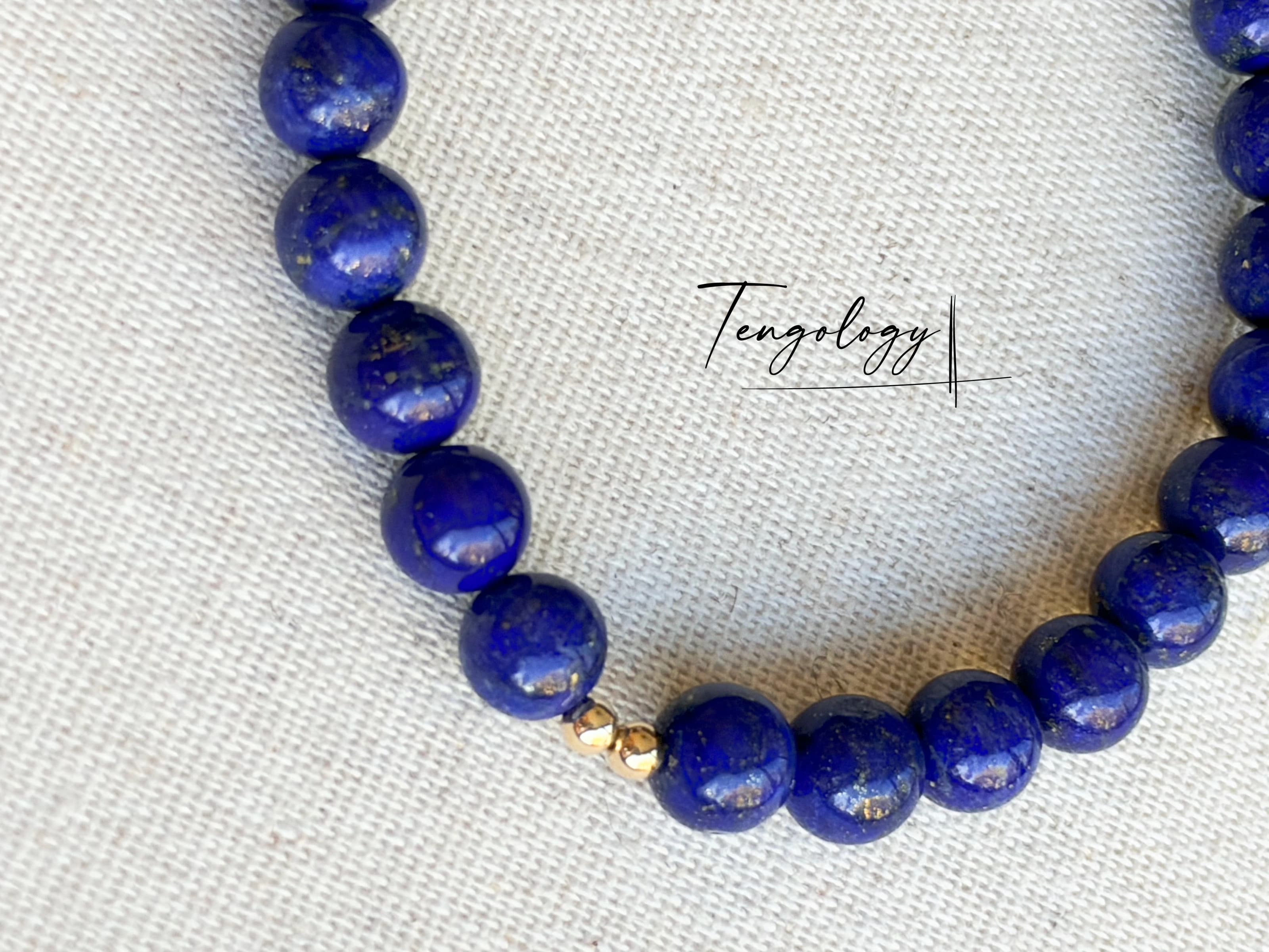 Orbit — Lapis Lazuli crystal bracelet