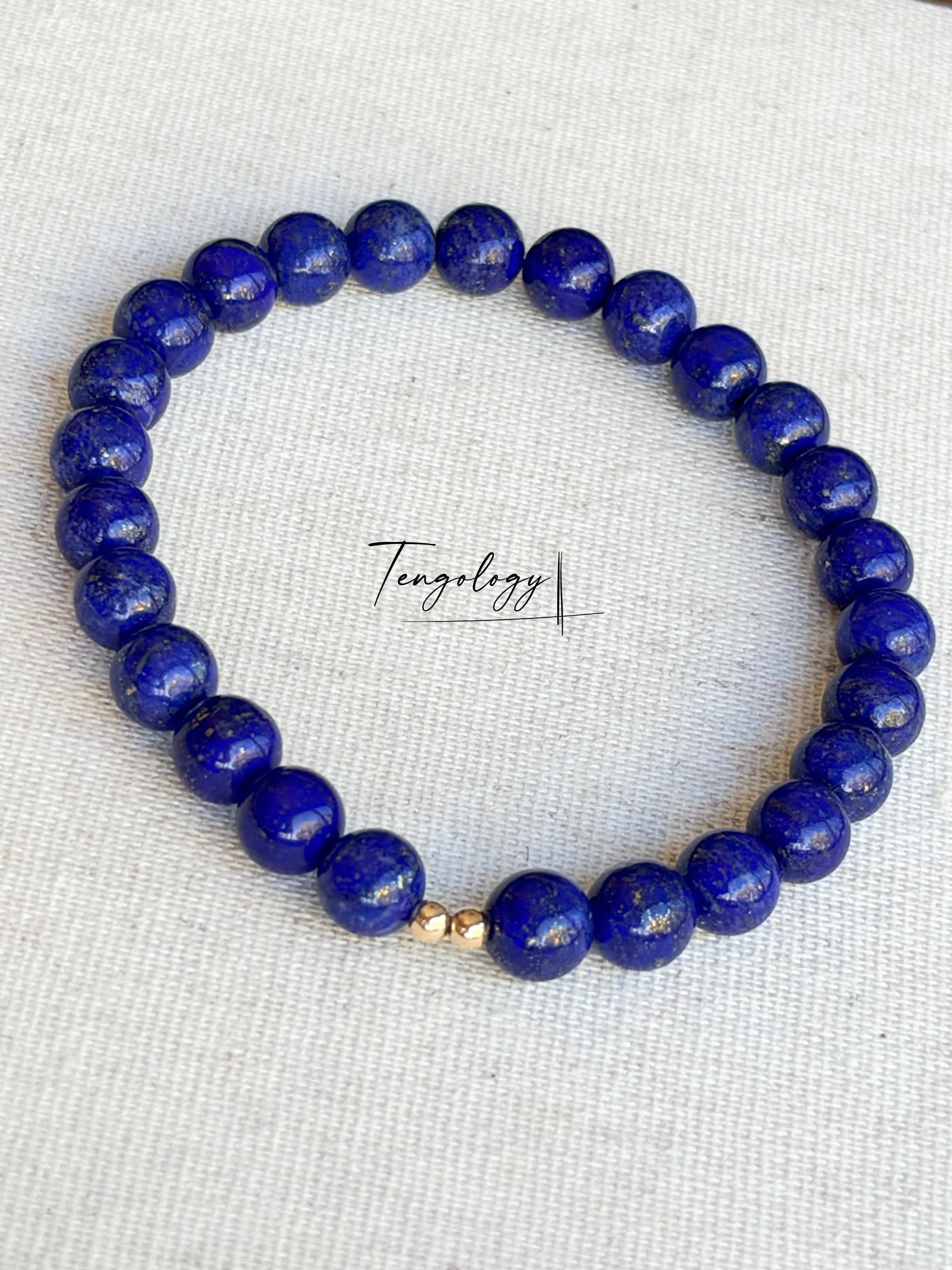 Orbit — Lapis Lazuli crystal bracelet