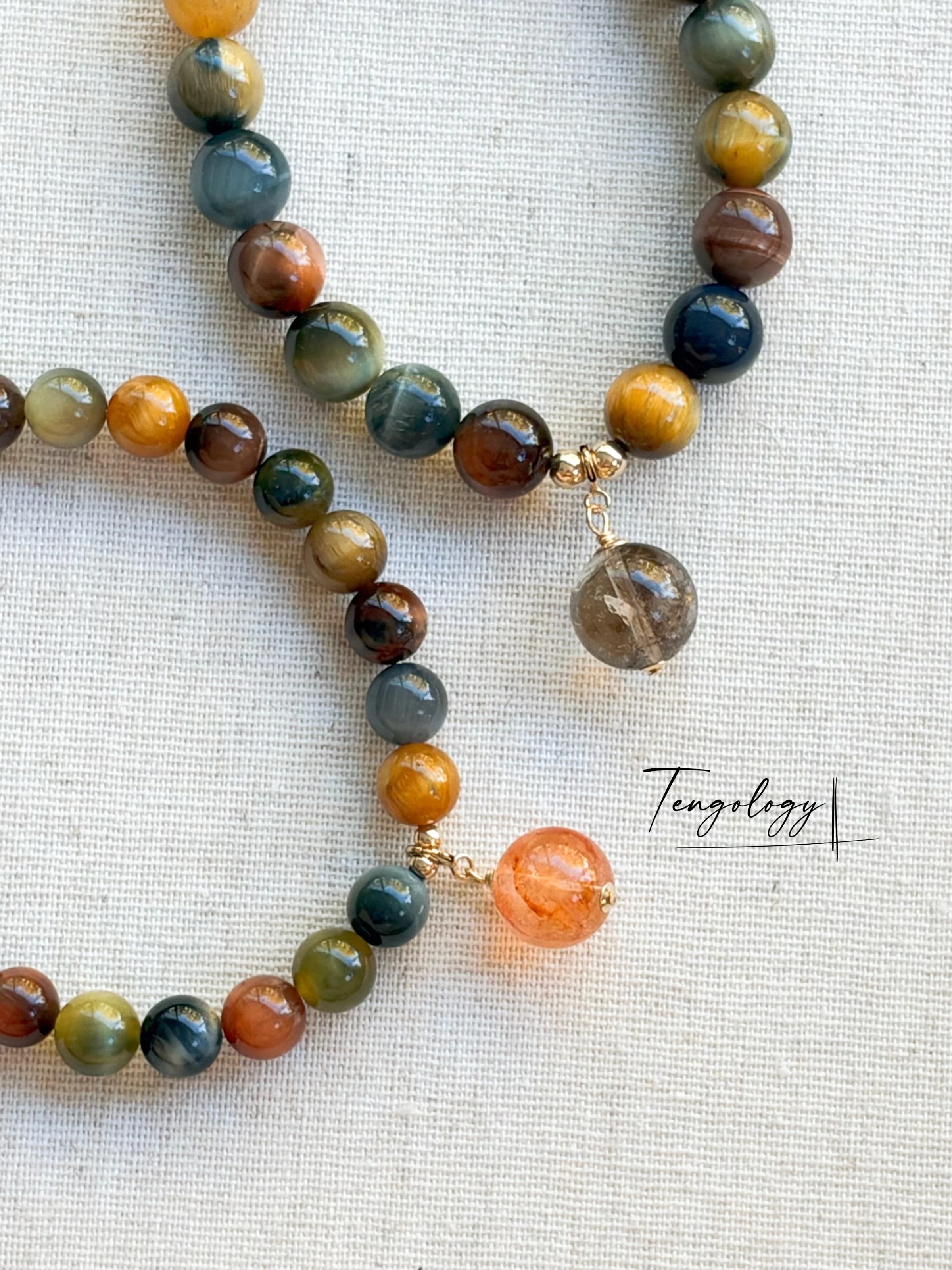 Pair with intention — Planet — Smoky Quartz pairing example. Bracelets and charms sold separately.