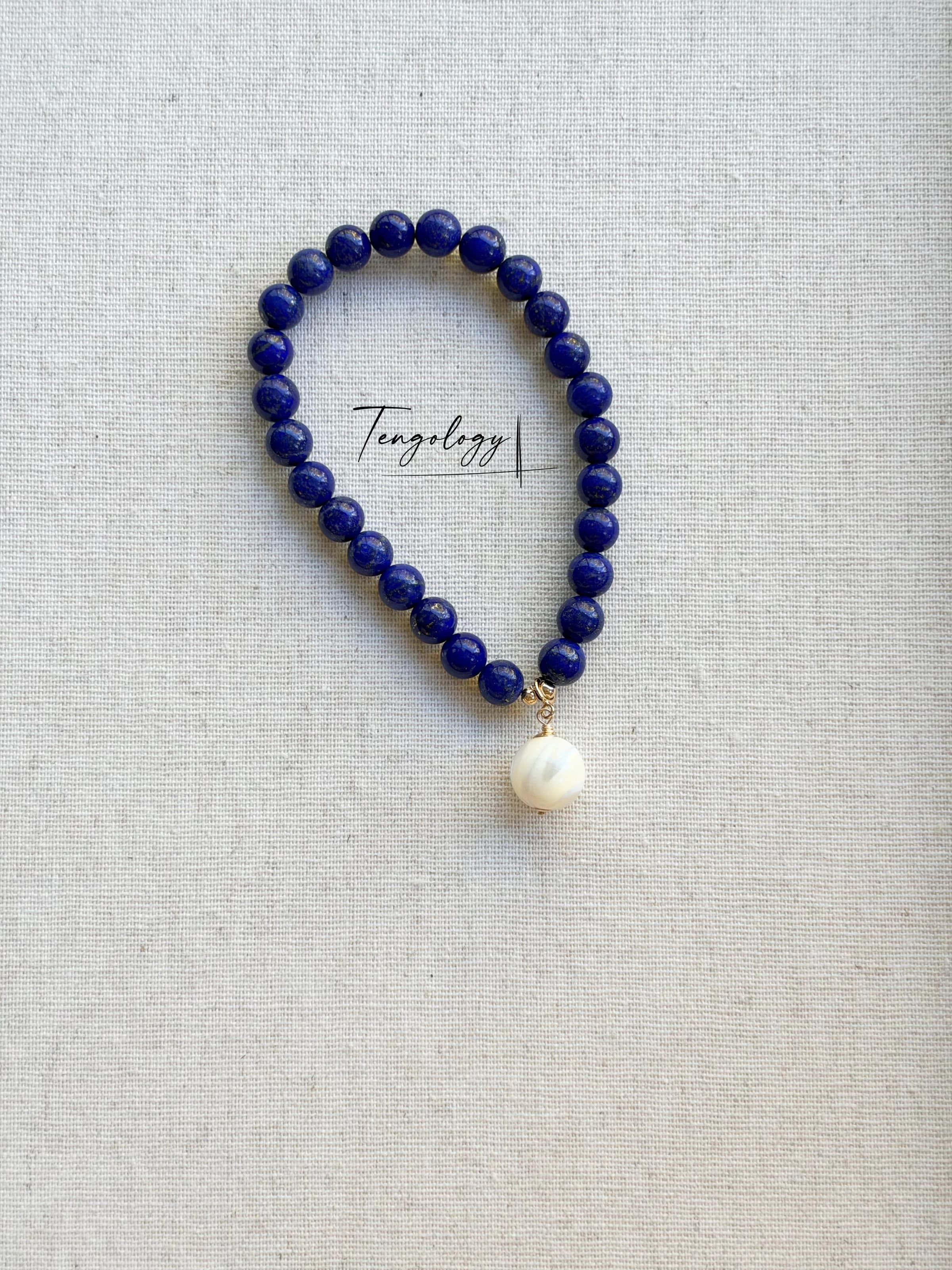 Pair with intention — Planet — Mother of Pearl pairing example. Bracelets and charms sold separately.