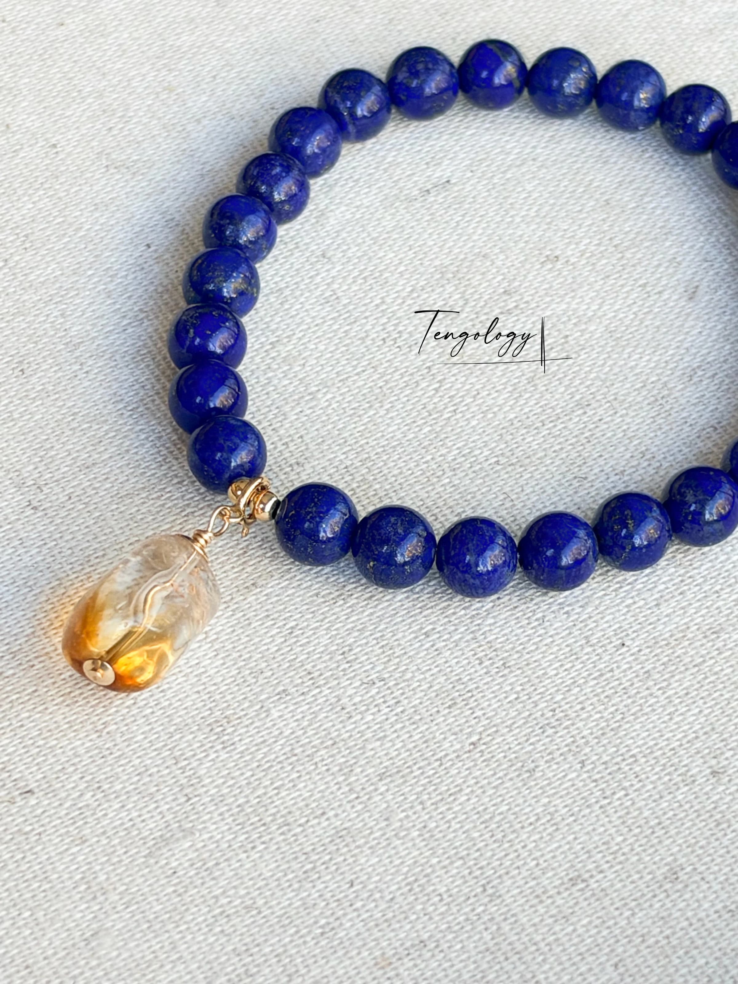 Pair with intention — Asteroid — Citrine pairing example. Bracelets and charms sold separately.