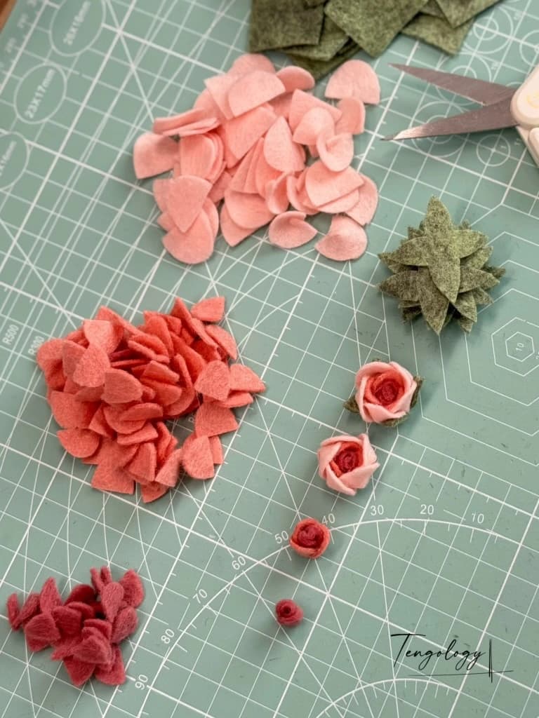 Rolling roses